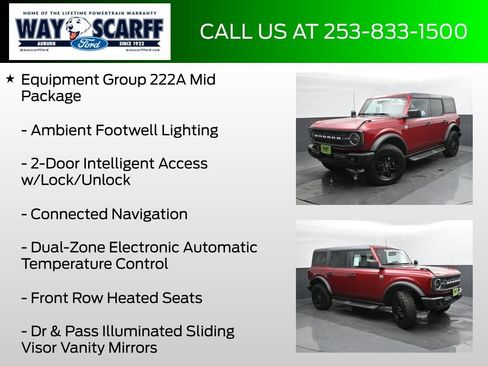 New 2025 Ford Bronco Big Bend w/ Black Diamond Package AWD/4WD image 6