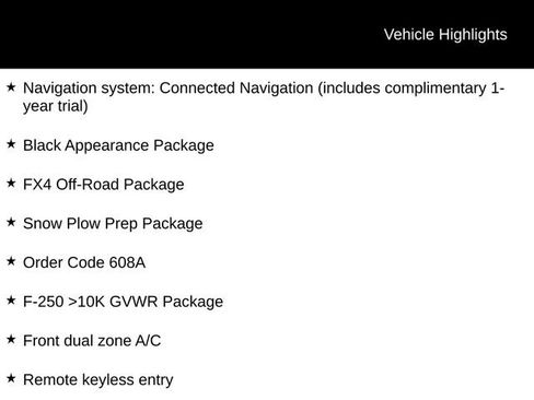 Used 2024 Ford F250 Lariat w/ Black Appearance Package AWD/4WD image 12