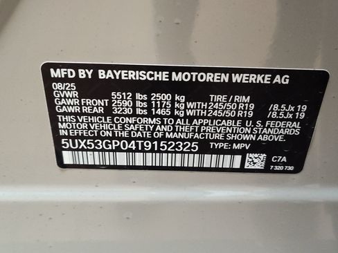 Certified 2026 BMW X3 xDrive30i w/ Premium Package AWD/4WD image 17