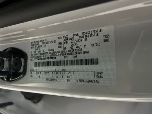 Used 2022 Ford F150 XLT w/ Equipment Group 302A High image 79