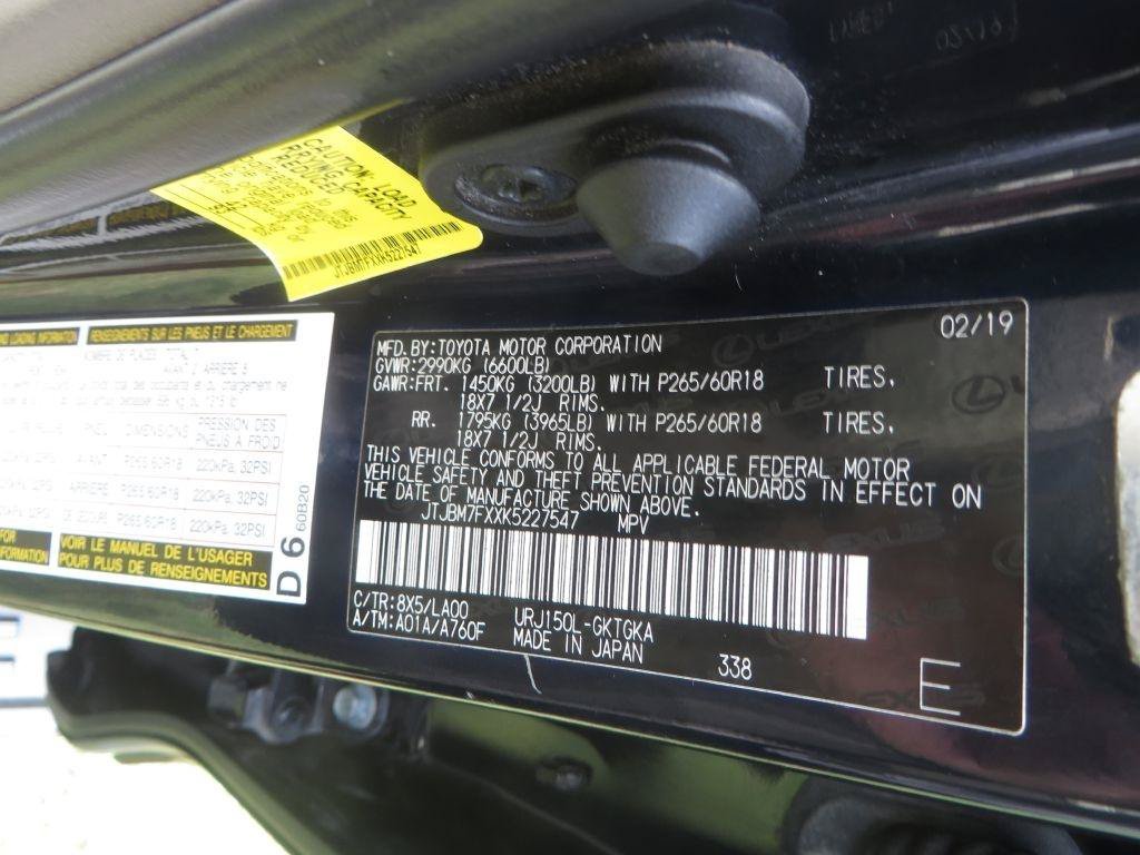 Used 2019 Lexus GX 460 Premium w/ Premium Package AWD/4WD image 35