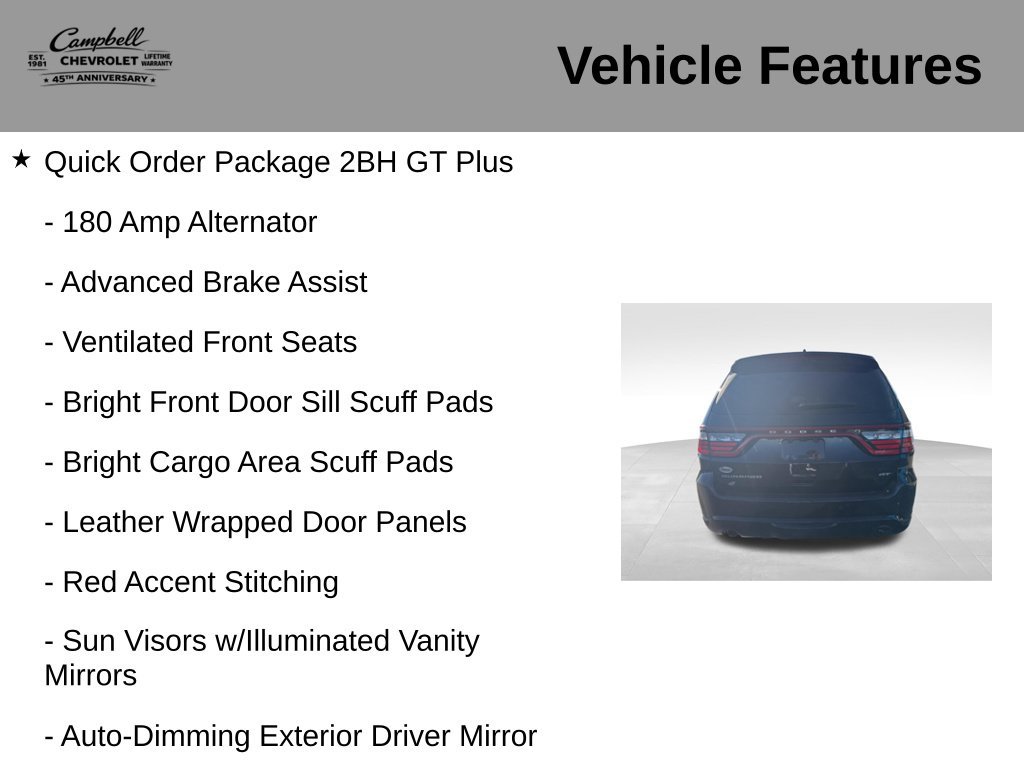 Used 2025 Dodge Durango GT AWD/4WD image 5