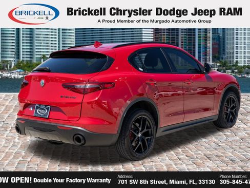 Used 2019 Alfa Romeo Stelvio Sport w/ Quick Order Package 22K Sport RWD image 6