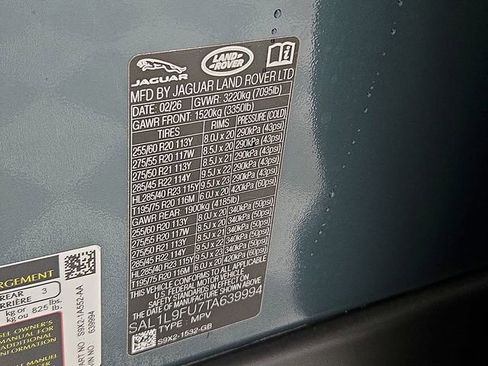New 2026 Land Rover Range Rover Sport Dynamic SE AWD/4WD image 22