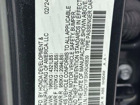 Certified 2024 Honda Accord EX image 30