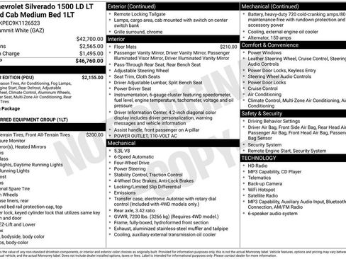 Used 2019 Chevrolet Silverado 1500 LT w/ All Star Edition AWD/4WD image 6