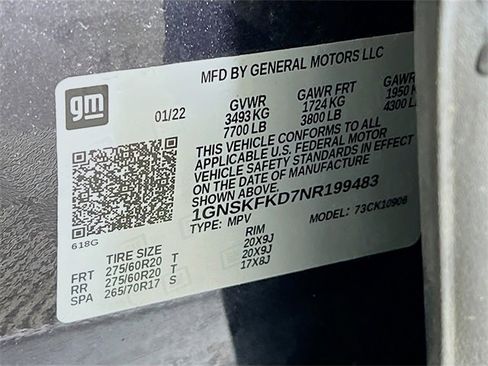 Used 2022 Chevrolet Suburban Premier image 30