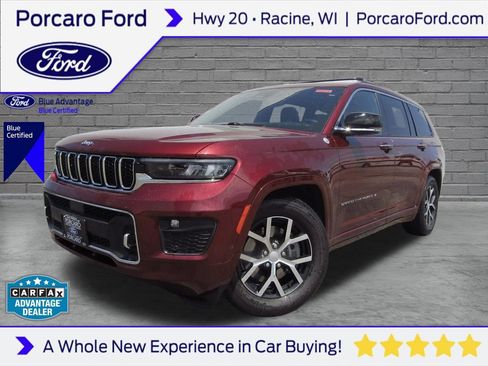 Used 2022 Jeep Grand Cherokee L Overland w/ Off Road Group AWD/4WD image 1