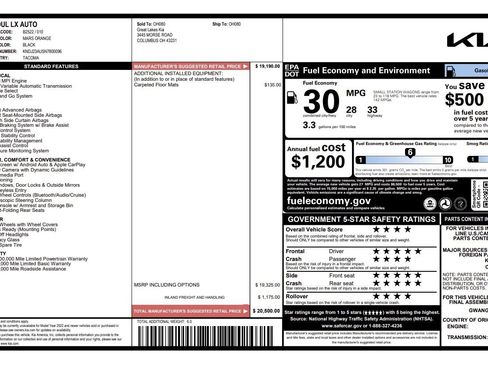 Used 2022 Kia Soul LX image 48