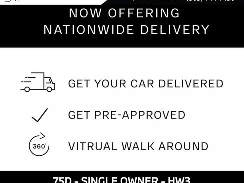 Used 2016 Tesla Model S 75D AWD/4WD image 10