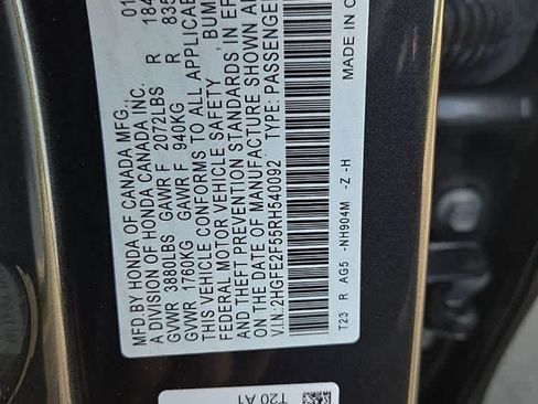 Used 2024 Honda Civic Sport image 22