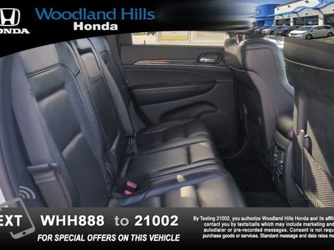 Used 2019 Jeep Grand Cherokee Trailhawk w/ Trailhawk Luxury Group image 24