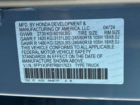 Used 2024 Honda Ridgeline Black Edition image 35