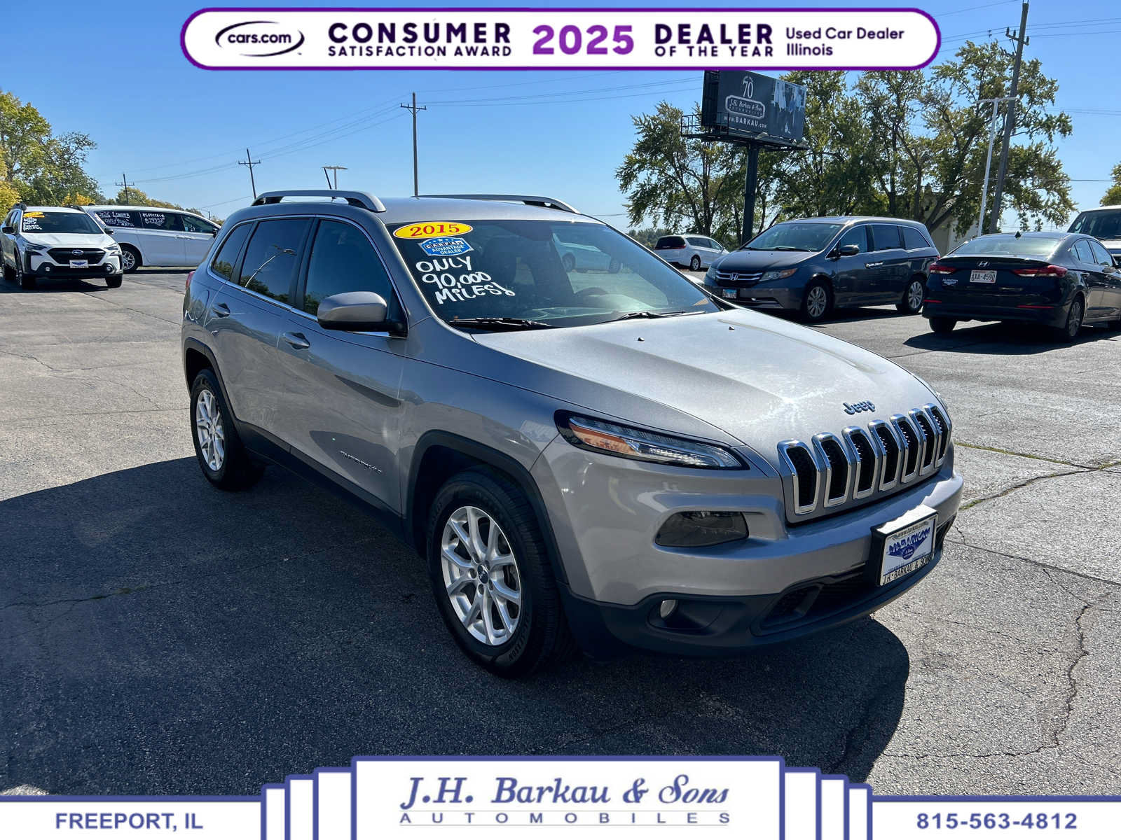 Used 2015 Jeep Cherokee Latitude w/ Cold Weather Group FWD image 1
