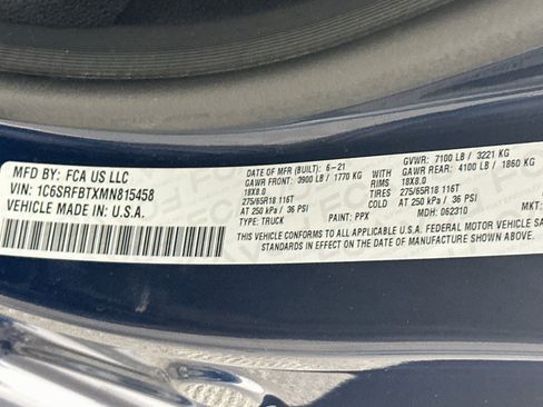 Used 2021 RAM 1500 Big Horn AWD/4WD image 12