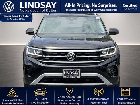 Used 2022 Volkswagen Atlas SEL AWD/4WD image 3