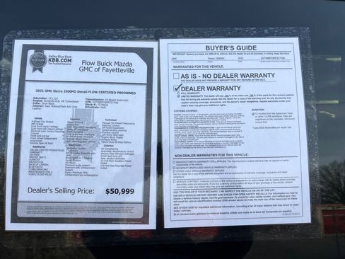 Used 2021 GMC Sierra 2500 Denali w/ Denali Ultimate Package image 33