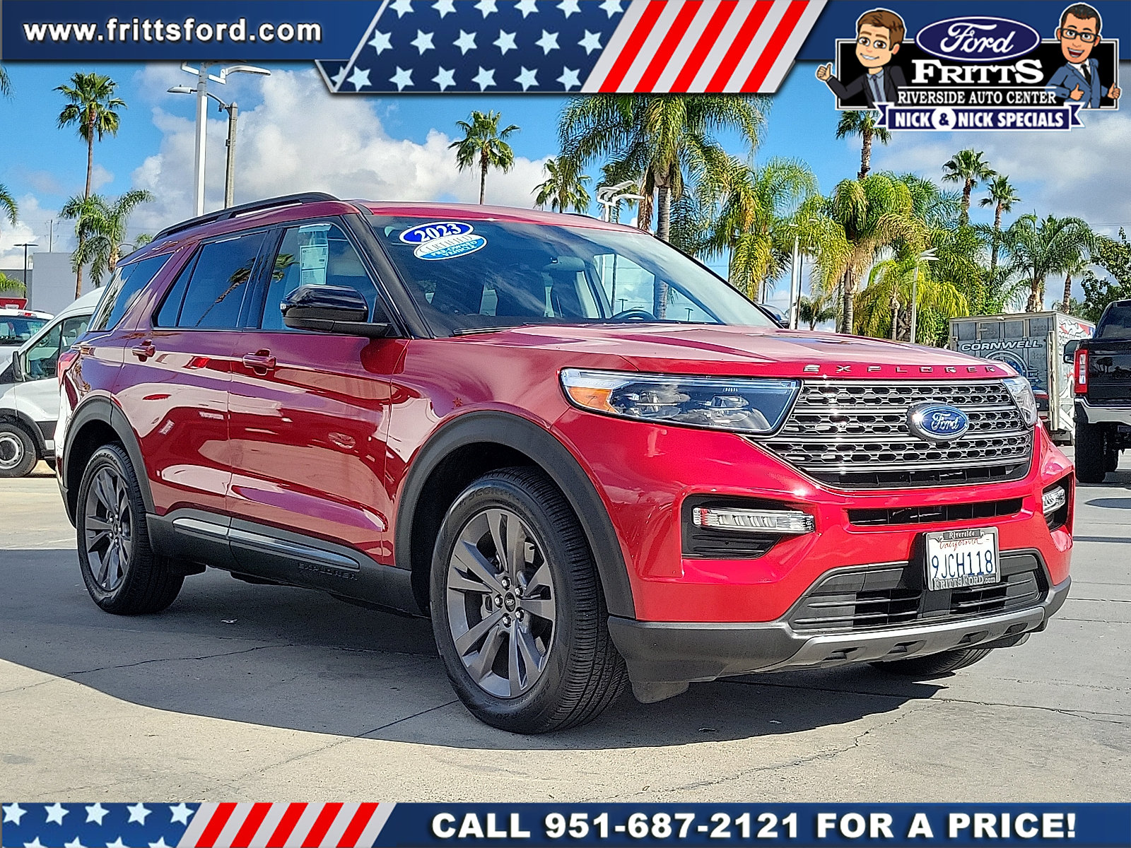 Certified 2023 Ford Explorer XLT w/ Equipment Group 202A RWD image 22