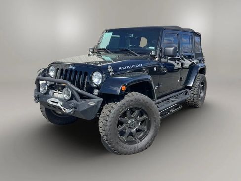 Used 2014 Jeep Wrangler Unlimited Rubicon w/ Connectivity Group AWD/4WD image 1