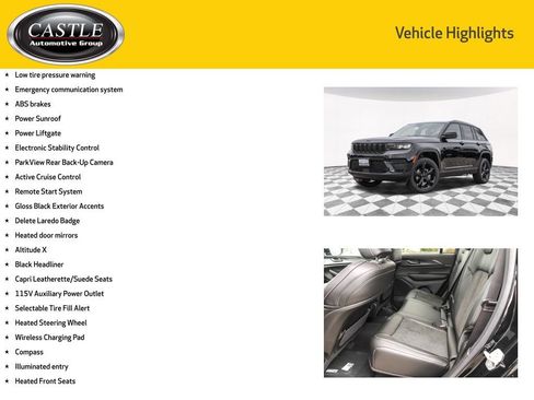 New 2025 Jeep Grand Cherokee Altitude image 6