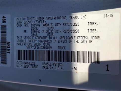 Used 2019 Toyota Tundra Platinum image 24