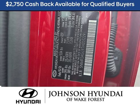 New 2026 Hyundai Santa Fe SEL FWD image 50