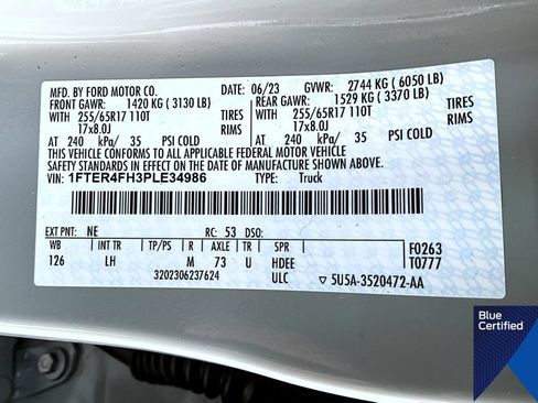 Certified 2023 Ford Ranger XLT w/ Equipment Group 301A Mid AWD/4WD image 27