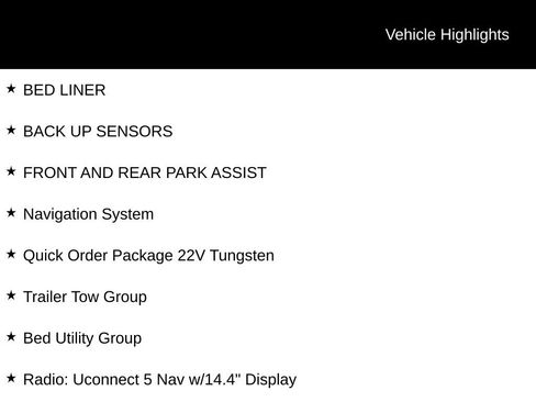 Used 2025 RAM 1500 Tungsten w/ Trailer Tow Group AWD/4WD image 20