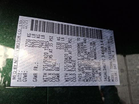 New 2026 INFINITI QX60 Autograph w/ Dark Cargo Package image 14