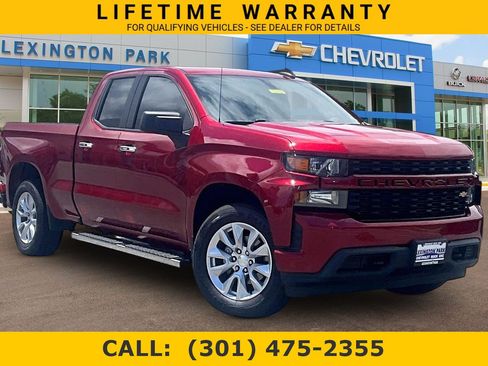 Used 2021 Chevrolet Silverado 1500 Custom RWD image 1