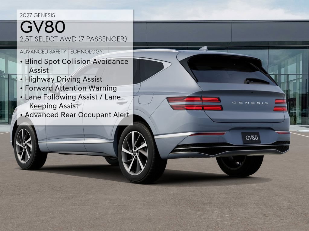 New 2027 Genesis GV80 2.5T Select AWD/4WD image 7