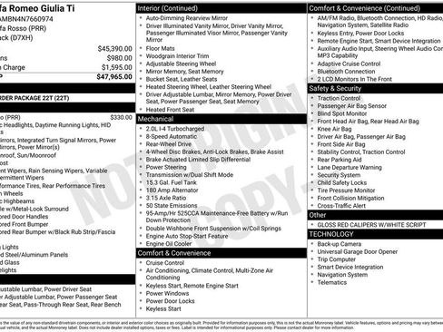 Used 2022 Alfa Romeo Giulia Ti image 6