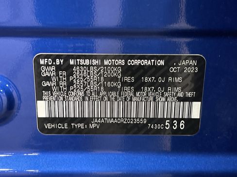 Used 2024 Mitsubishi Eclipse Cross SE image 27