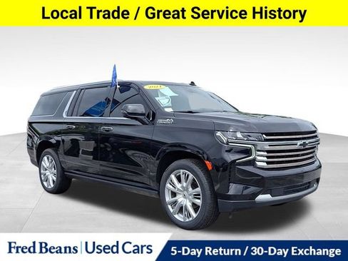 Used 2021 Chevrolet Suburban High Country AWD/4WD image 1