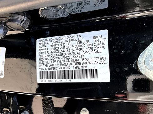 Used 2022 Honda Pilot Elite image 68