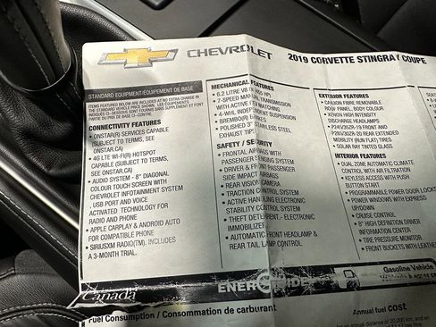 Used 2019 Chevrolet Corvette Stingray Coupe w/ 1LT image 36