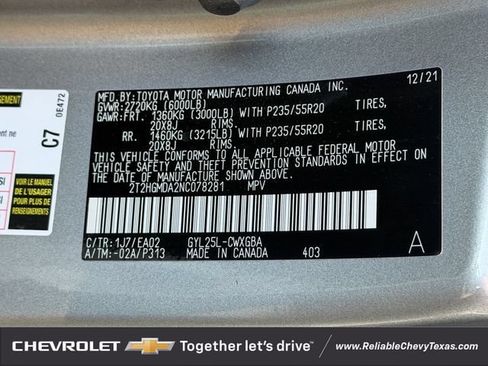 Used 2022 Lexus RX 450h AWD w/ Premium Package image 35