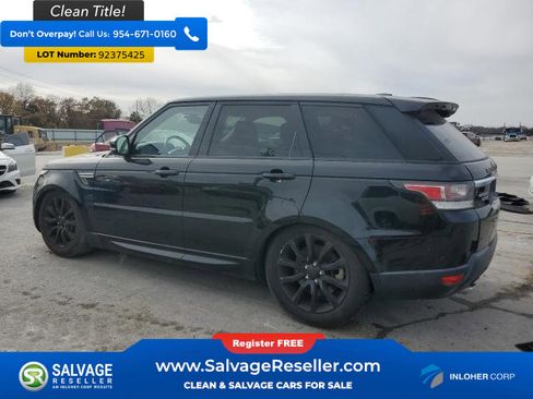 Used 2014 Land Rover Range Rover Sport Supercharged AWD/4WD image 3