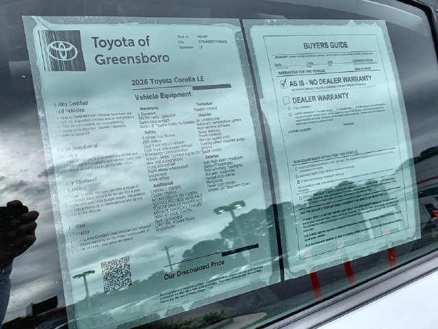 Used 2026 Toyota Corolla LE FWD image 46