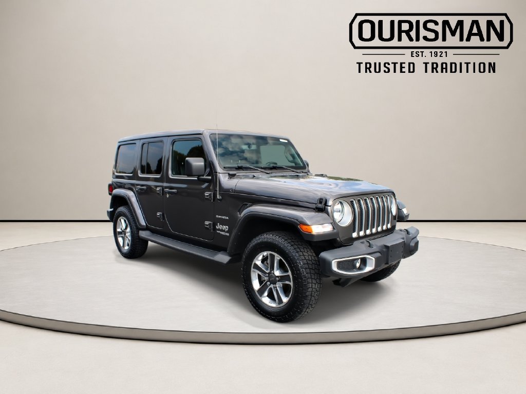 Used 2021 Jeep Wrangler Unlimited Sahara AWD/4WD image 1