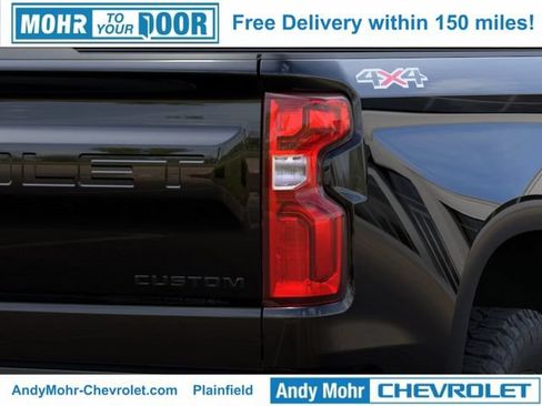 New 2026 Chevrolet Silverado 1500 Custom w/ Turbomax Blackout Package AWD/4WD image 14