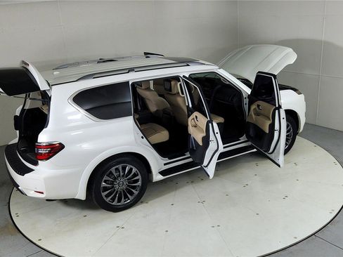 Used 2021 Nissan Armada Platinum w/ Captain's Chairs Package image 49