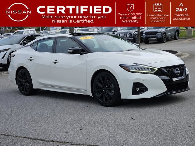 Certified 2023 Nissan Maxima SR w/ Sport Mat Group FWD image 1