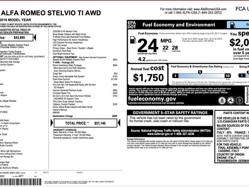 Used 2018 Alfa Romeo Stelvio Ti image 3