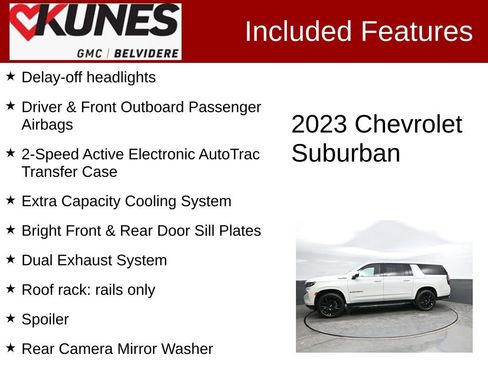 Used 2023 Chevrolet Suburban High Country w/ Max Trailering Package AWD/4WD image 3