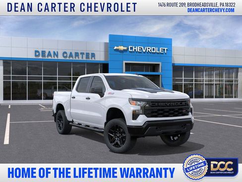 New 2026 Chevrolet Silverado 1500 Custom Trail Boss w/ Turbomax Blackout Package image 1