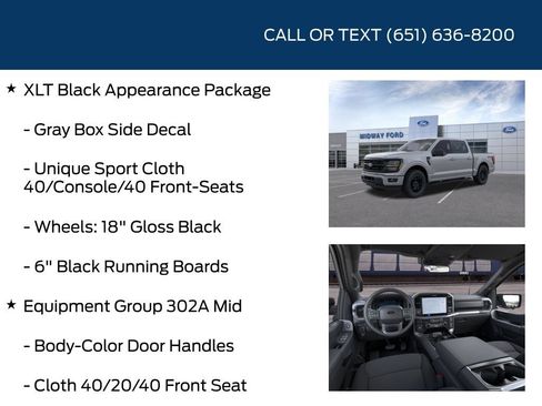 New 2026 Ford F150 XLT w/ Equipment Group 302A MID AWD/4WD image 10