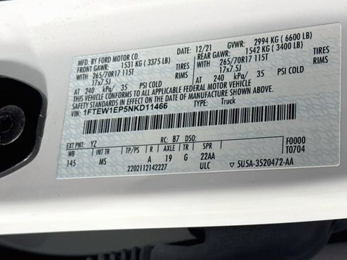 Used 2022 Ford F150 XLT w/ Trailer Tow Package AWD/4WD image 31