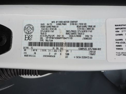 Used 2023 Ford F150 XLT w/ Equipment Group 301A Mid AWD/4WD image 31