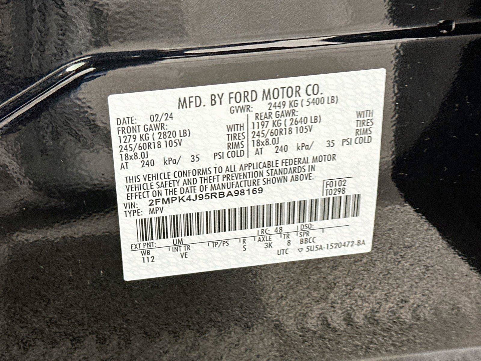 Used 2024 Ford Edge SEL w/ Convenience Package AWD/4WD image 23